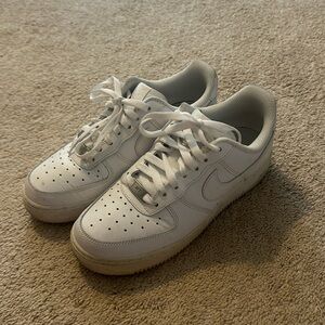 White Nike Air Forces